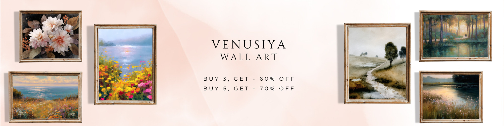 Venusiya Wall Art collection