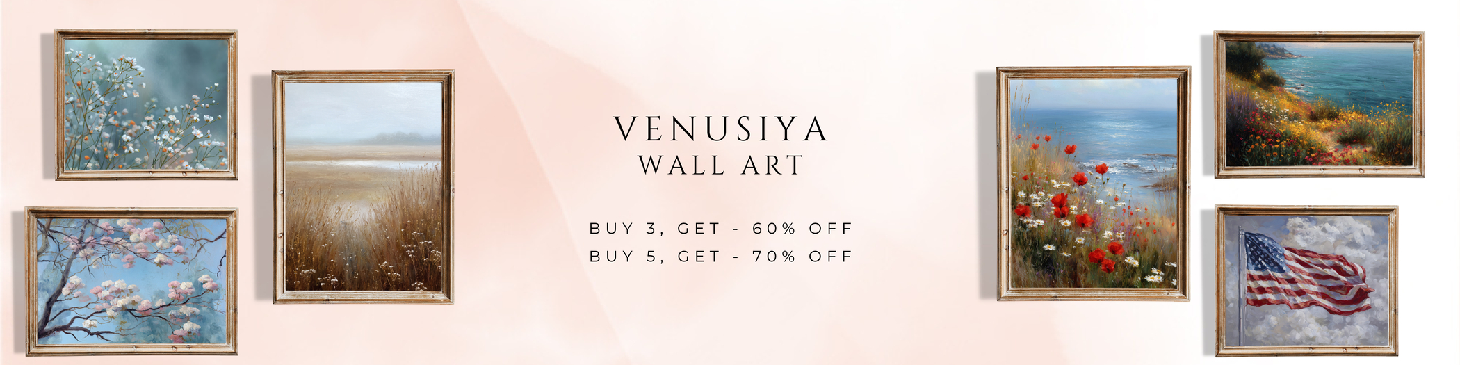 Venusiya Wall Art collection