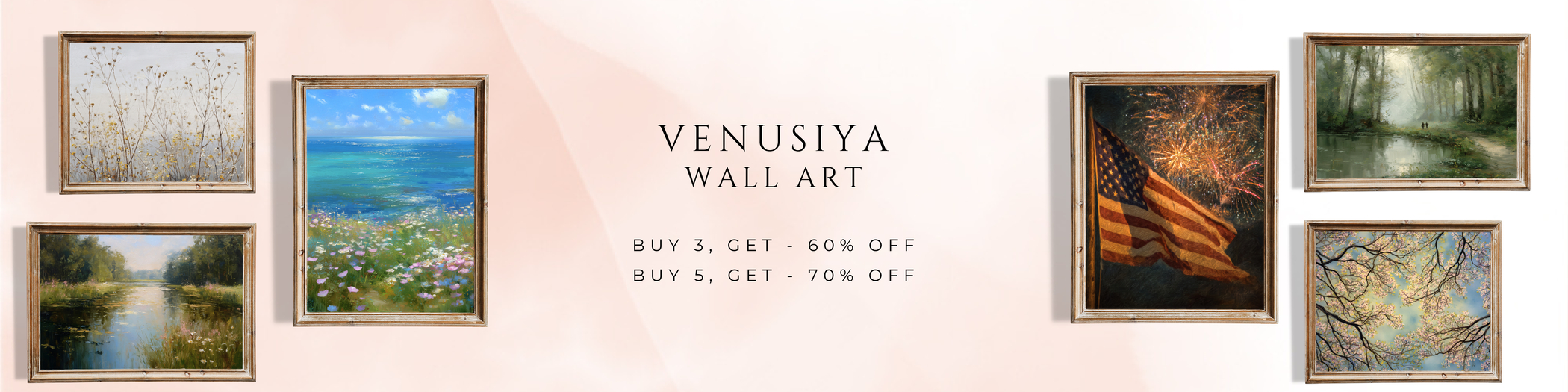 Venusiya Wall Art collection